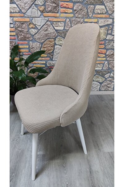 COVER TEKSTİL MUTFAK SALON SANDALYESI KILIF KOLLU SANDALYE KILIFI