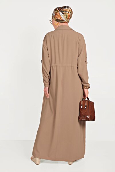 Alvina Men's Collar Zippered Rubbered Cover 10164