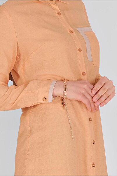 Alvina Size Button Tunic 41565