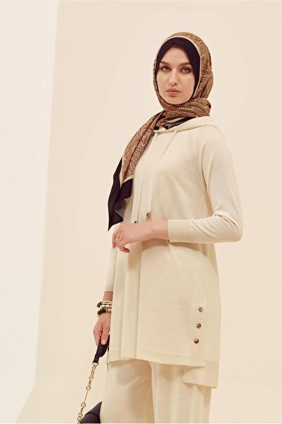 Alvina Hooded Knit Tunic 45855