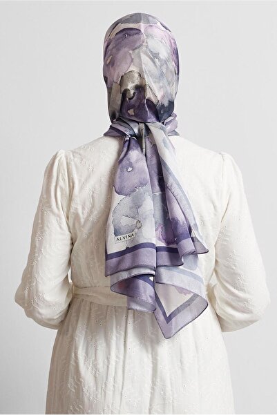 Alvina Patterned Voile Shal 8573