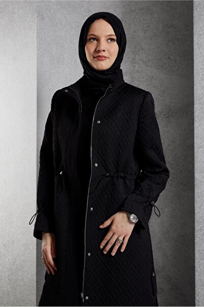 Alvina KAPİTONE DESENLİ TRENÇKOT 10929