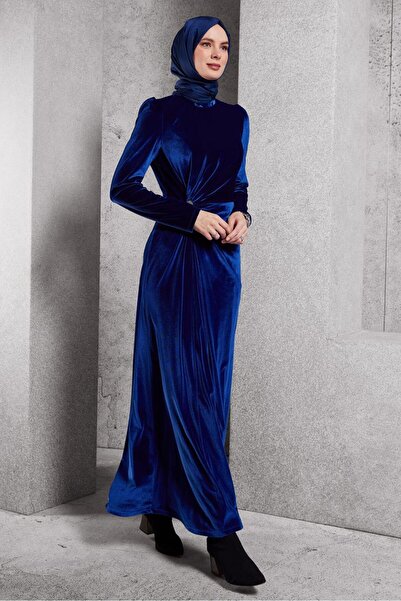 Alvina KADİFE ELBİSE 45259
