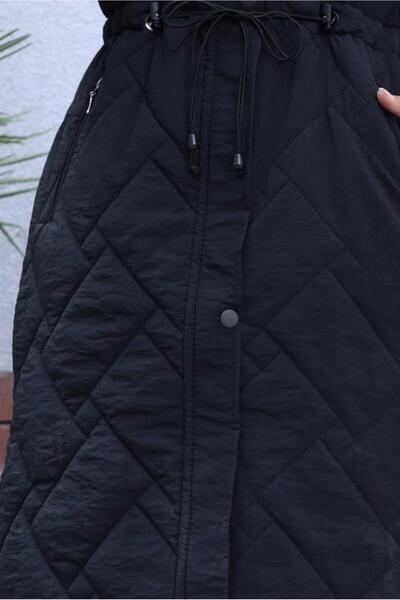 TRENDTESETTÜR Women's Black Puffer Coat t 82007