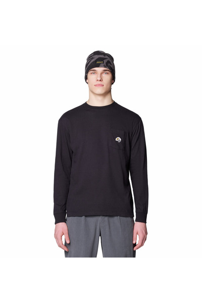 Mountain Hardwear MHW Logo Pocket Relaxed Erkek Uzun Kollu T-Shirt