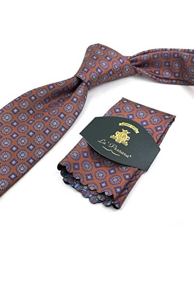 Kravatkolik Класичний краватка з помаранчевим мотивом KK13060