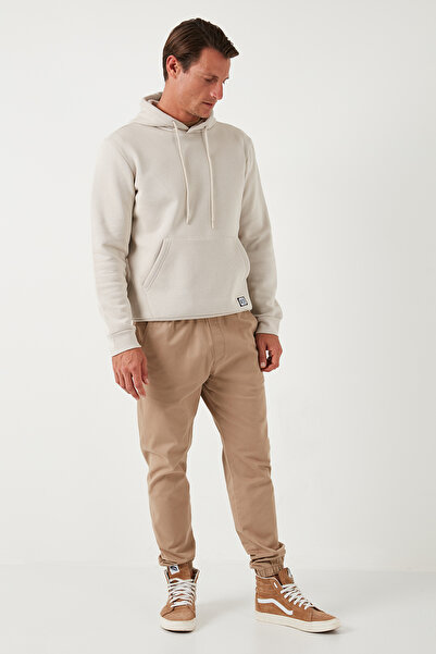 Buratti Regular Fit Kapüşonlu Kanguru Cepli İçi Tüylü Yumuşak Şardonlu Sweat Erkek SWEAT 5905281