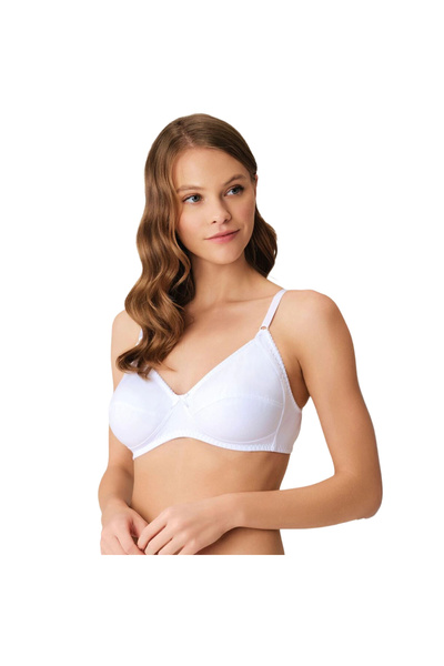 Anıl Lingerie Двошаровий бавовняний бюстгальтер-мінімайзер Anıl 512 Underwire двошаровий