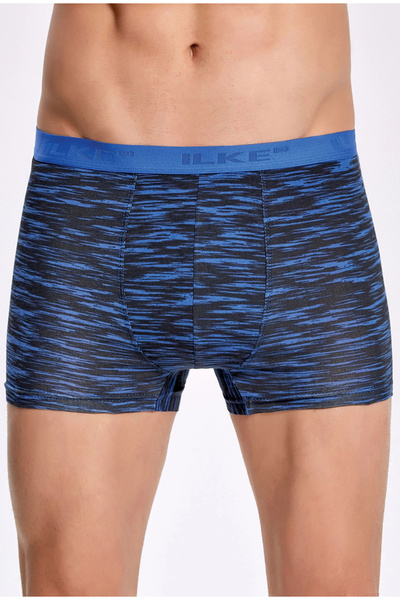İlke Ilke 1601 Ανδρικό μπόξερ με μοτίβο Lycra