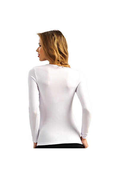 Anıl Lingerie Anıl 8533 Thermal Women's Long Sleeve Tank Top - Underwear