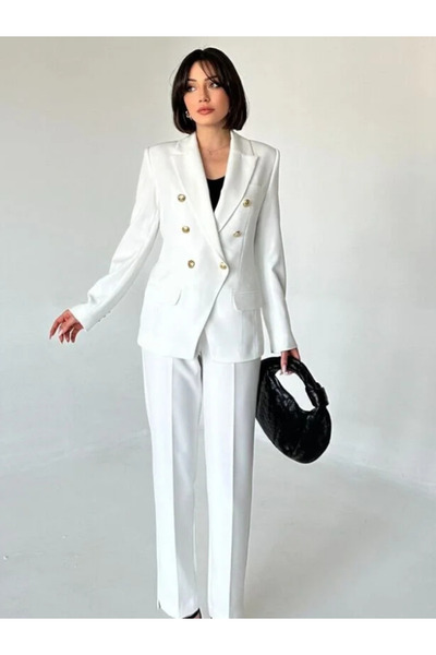 Vuntal BUTİK Σετ μπλέιζερ με μεταλλικά κουμπιά - Σετ των δύο