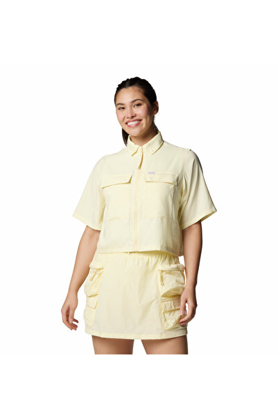 Columbia Elevated View Utility Kadın Kısa Kollu Gömlek