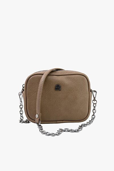 SOSELA 67-7172 Kadın Kum Çarpraz Askılı Çanta