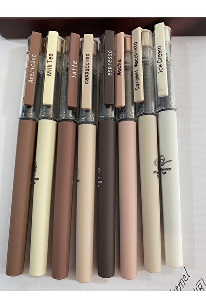 After Kahve Temalı Aftermoon Tea 0.5 Jel Siyah Kalem (2 ADET )