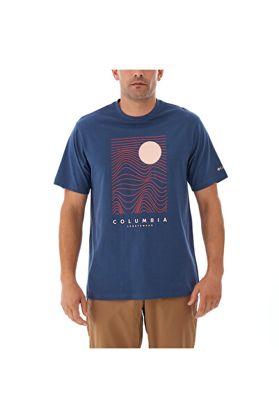 Columbia Ανδρικό κοντομάνικο μπλουζάκι CSC Linear Drifts