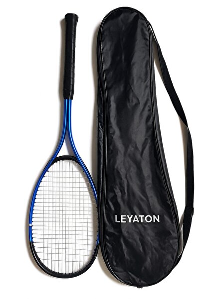 Leyaton Squash Raketi 27 İnç Mavi Özel Çantalı