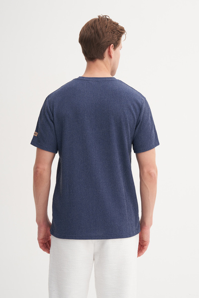 Cazador Πλεκτό T-Shirt με λαιμόκοψη κανονική εφαρμογή