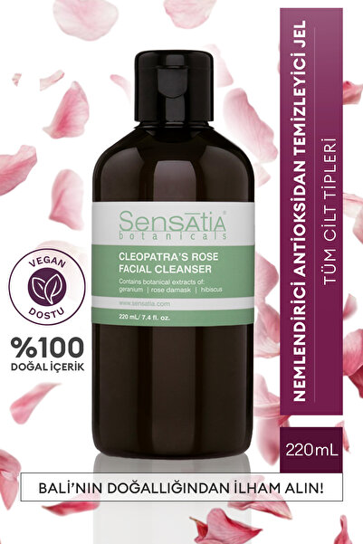 Sensatia Botanicals Nemlendirici Antioksidan Cilt Tonu Dengeleyici Doğal Yüz ...