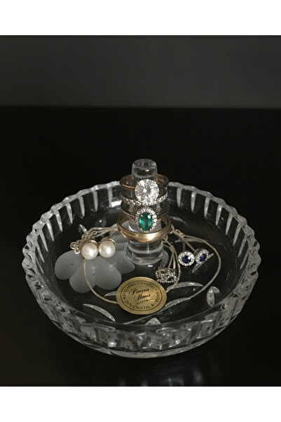 DECOSTYLE Dekorlu Kristal Yüzüğüm Kayboldu Derdine Son Gerçek Kristal Kapaklı