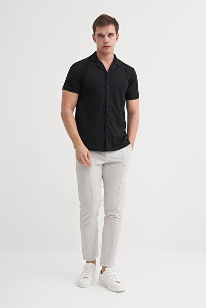 Cazador Регулярний крій, трикотажна тканина з зигзагоподібним візерунком, кор...