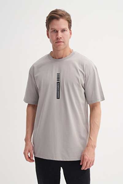 Cazador Βαμβακερό μπλουζάκι Relax Fit Crew Neck