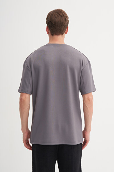 Cazador Πλεκτό T-Shirt Relax Fit Crew Neck