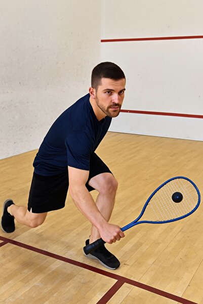 Leyaton Squash Raketi 27 İnç Mavi Özel Çantalı