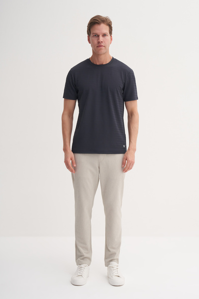 Cazador Πλεκτό T-Shirt με λαιμόκοψη κανονική εφαρμογή