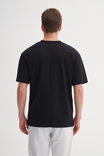 Cazador Βαμβακερό μπλουζάκι Relax Fit Crew Neck