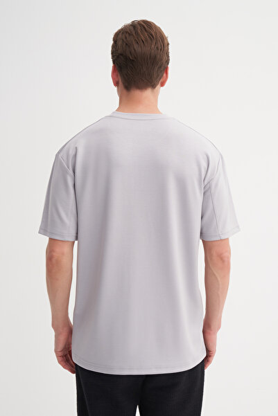 Cazador Πλεκτό T-Shirt Relax Fit Crew Neck