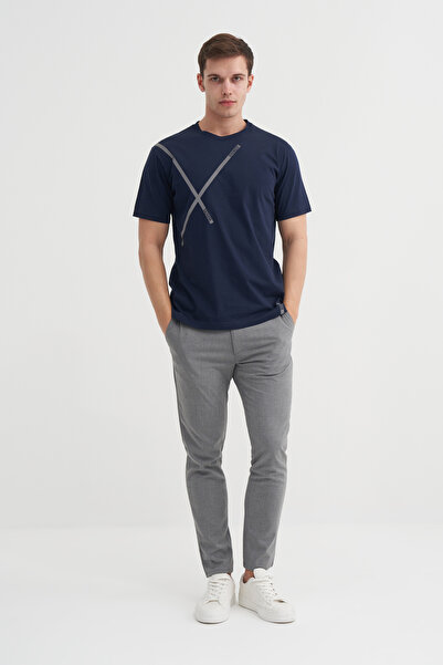 Cazador Μπλουζάκι με βαμβακερή στάμπα με κανονική εφαρμογή