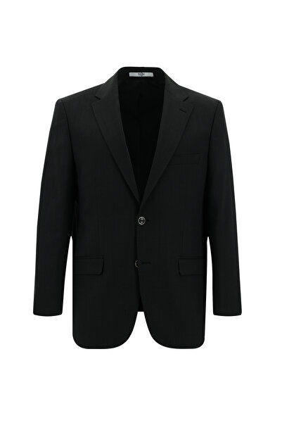 Abdullah Kiğılı Relaxed Fit Comfortable Cut Wool Classic Patterned Suit