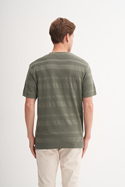 Cazador Crew Neck Regular Fit Knitted T-Shirt