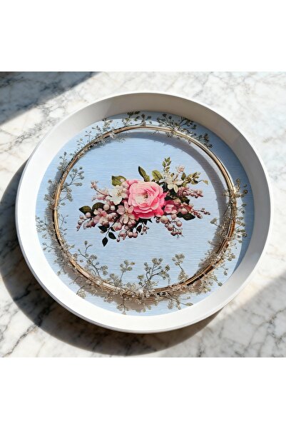 wellwich صينية ميجا بوي بتصميم عتيق بسمك 46 سم