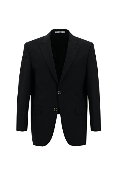 Abdullah Kiğılı Relaxed Fit Comfortable Cut Wool Classic Patterned Suit