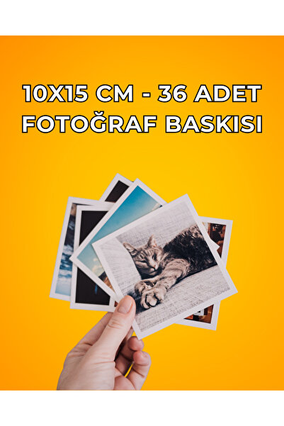 Gens Baskı Market Fotoğraf Baskısı 36 Adet 10x15 cm Boyutunda Yüksek Kalite F...