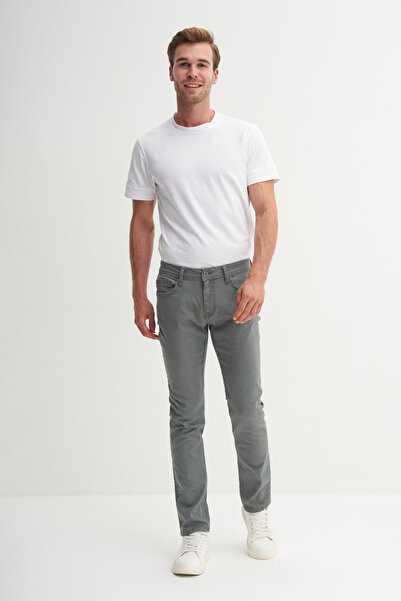 Cazador Parker Normal Bel Extra Slim Fit Non Denim Pantolon