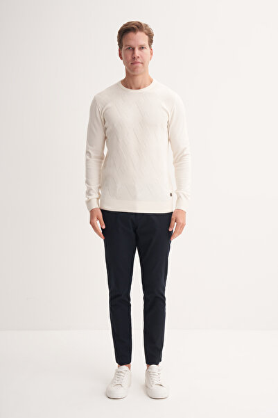 Cazador Slim Fit Soft Touch Basic Crew Neck Sweater