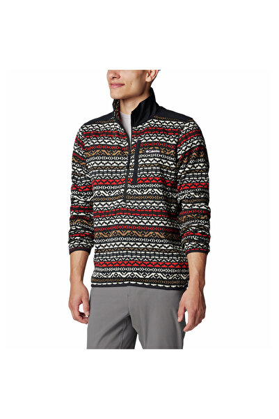 Columbia Sweater Weather Printed Half Zipper Ii Men's Fleece Top