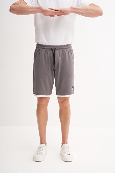 Cazador Бермуди з регулярним кроєм, з жакардовим плетінням