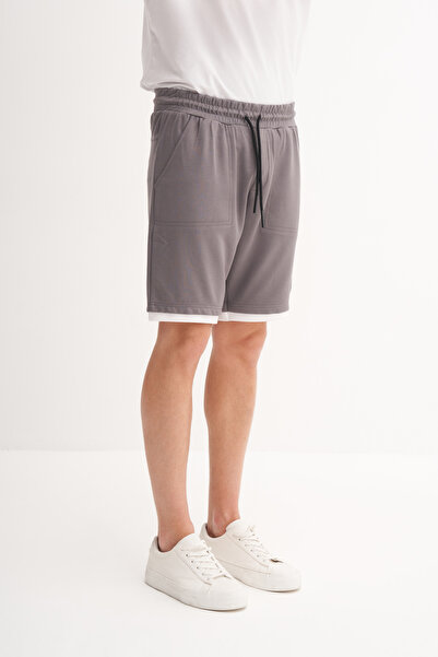 Cazador Бермуди з регулярним кроєм, з жакардовим плетінням