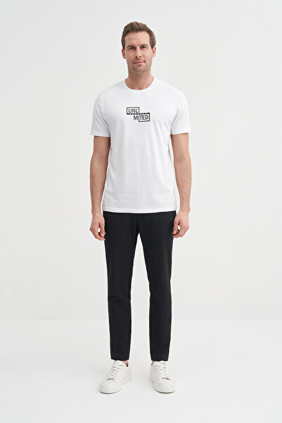 Cazador Μπλουζάκι με βαμβακερή στάμπα με λεπτή εφαρμογή