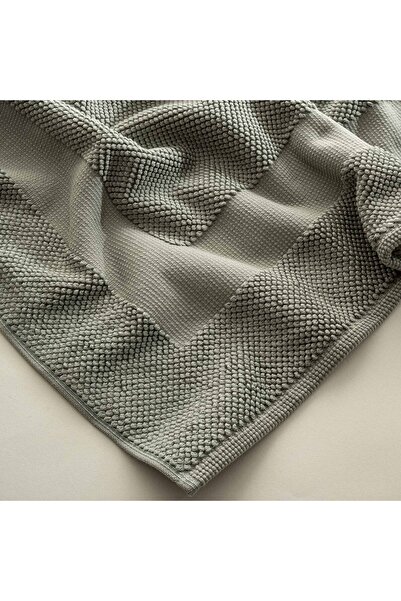 Ecocotton Χαλάκι μπάνιου Kaia 100% Βαμβακερό Πράσινο 60x100 εκ