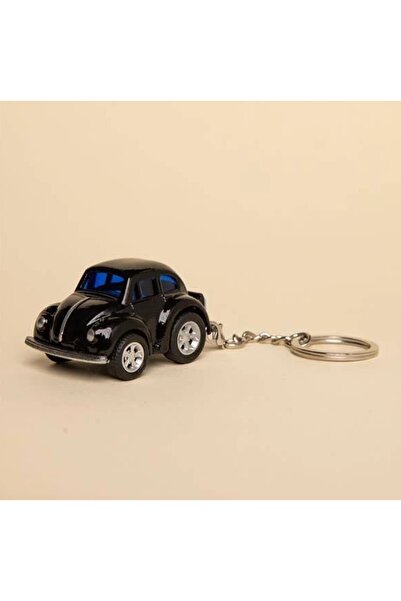 Limmy Vosvos Black Metal Keychain - Cute Tosbağa Bag, Car Keychain