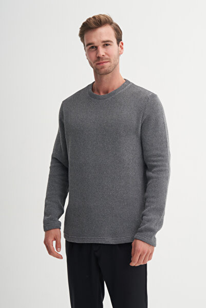 Cazador Thessaloniki Knitted Cotton Blend Regular Fit Sweatshirt