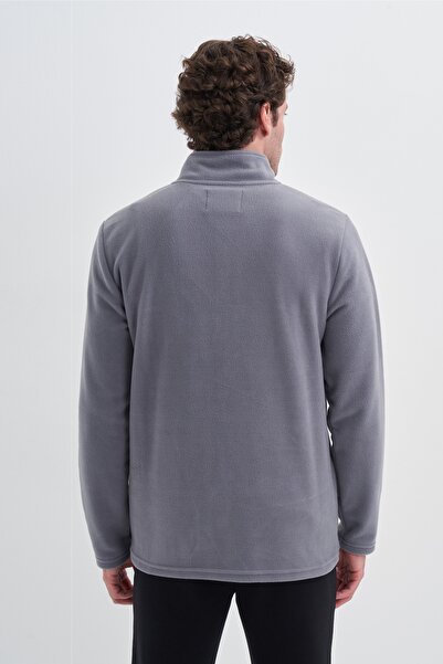 Cazador Half Turtleneck Thick Fleece Regular Fit Sweatshirt