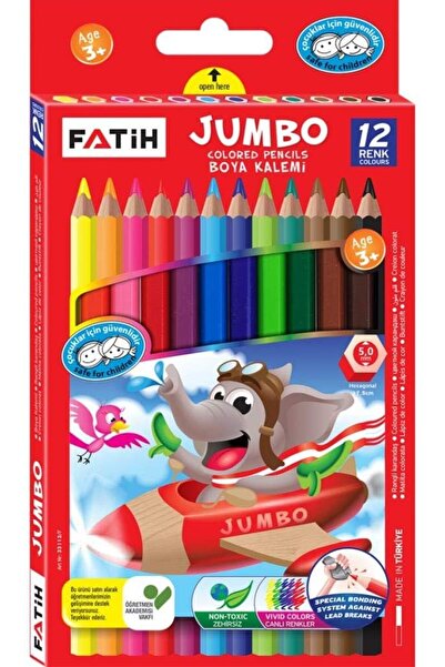 Fatih طقم طلاء جاف مثلث جامبو مكون من 12 علبة كرتون