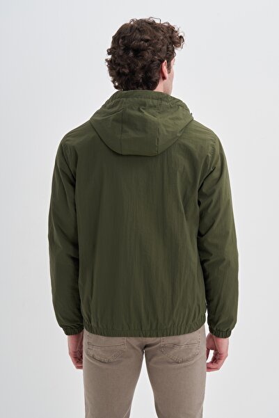 Cazador Basic Crinkle Fabric Spring Regular Fit Coat