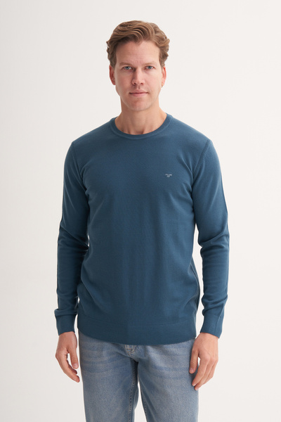 Cazador Слім-фіт м'який на дотик базовий светр з велосипедним коміром