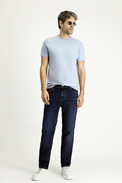 Kiğılı Regular Fit Likralı Denim Pantolon